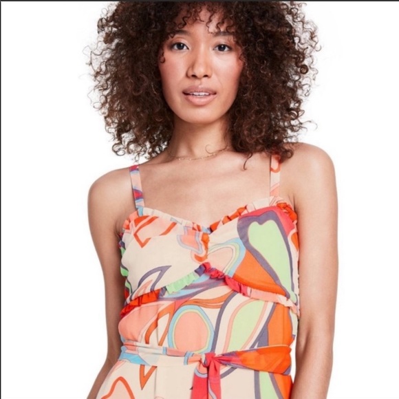 NWT Target x ALEXIS - Sleeveless Ruffle Dress - Picture 3 of 5